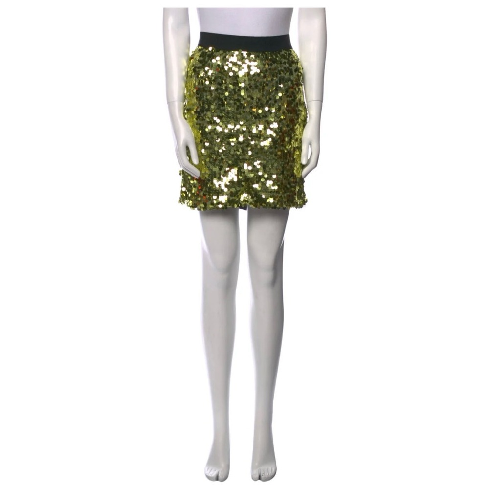 Sequin Gold Skirt D&G size 40